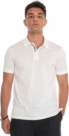Emporio Armani Polo in jersey Bianco Emporio Armani Uomo