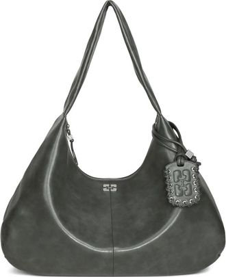 Ganni Medium Leather Shoulder Bag