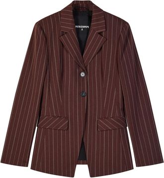 Patrizia Pepe Blazer - Dames - Blazers - Bruin - S - Jassen