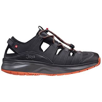 Joya Como II Leather Textile Mens Comfort Sandals - Black - Size:UK 10.5