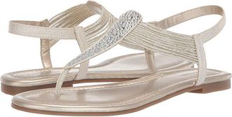 Bandolino Kayte Sandal Womens Shoes Gold : 5.5 M, Textile