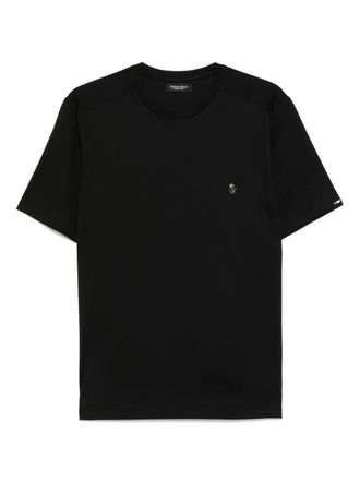 Stefano Ricci logo-plaque T-shirt - Black