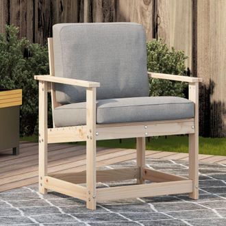vidaXL vidaXL Sedia da Giardino 62x56x77 cm in Legno Massello di Pino