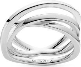 Sif Jakobs Jewellery Ring Spirale Pianura in Sterling Silver at Nordstrom, Size 7.5