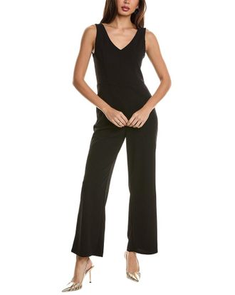 Bebe V-Neck Core Jumpsuit