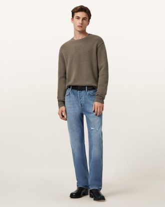 AllSaints Statten Ramskull Crew Neck Sweater