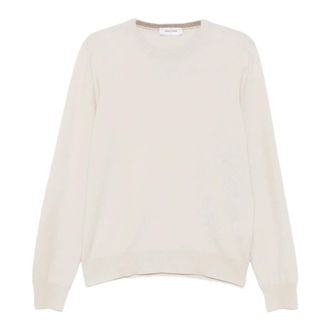 Gran Sasso Paricollo Crewneck - Heren - Truien - Beige - Maat: M