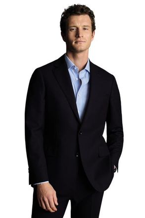 CHARLES TYRWHITT Ultimate Suit Jacket in Dark Navy at Nordstrom, Size 42S