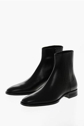 Dsquared2 Leather Chelsea Boots D2 CLASSIC With Internal Zip size 41