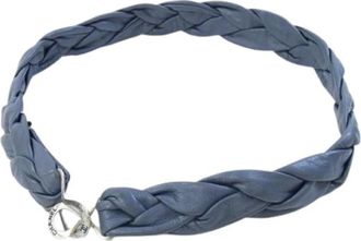 Chanel Pre-owned Belts, female, Blue, Size: ONE SIZE Pre-owned Leather Belt