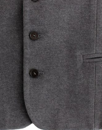 Costume National Cotton-Blend Casual Vest - Gray