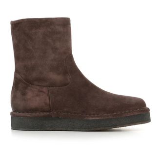 Del Carlo DEL Carlo, Schoenen, Dames, Bruin, 38 EU, Su&egrave;de, Enkellaars 12106