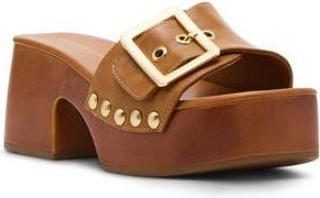 Madden Girl Woodland Slide Sandal in Tan Paris at Nordstrom Rack, Size 9.5