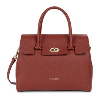 Lancaster Handbags, female, Red, Size: ONE SIZE Milano Cosmos Shoulder Bag with Metal Clasp