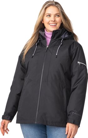 Free Country Womens Plus Size Back of Bell 3-in-1 Systems Jacket