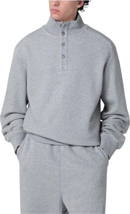 Entire studios Port Pullover - Heren - Sweatshirts - Grijs - M - Katoen - Hoodies & sweatvesten