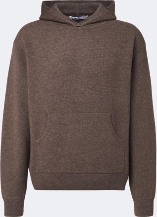 Acne Studios Felpa con cappuccio in misto cashmere