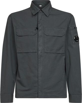 C.P. Company Hombre, Chaquetas, Gris, Talla: M