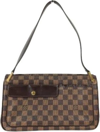 Louis Vuitton Pre-owned Damier Schoudertas - Dames - Vintage Schoudertas - Bruin - ONE Size - Vintage