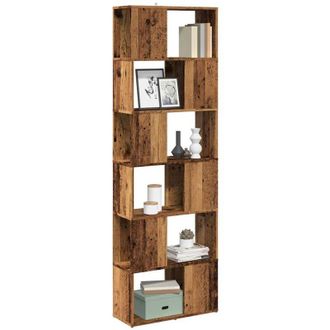 vidaXL Vidaxl - Libreria/Divisorio Stanza Legno Antico 60x24x186 cm