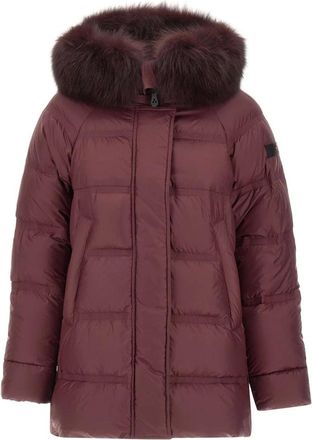 Peuterey Jassen, Dames, Rood, S, Polyester, Takan MQN 04 Bontjas