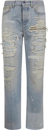 Amiri Slim-fit Jeans - Heren - Flared Jeans - Blauw - W31 - Jeans