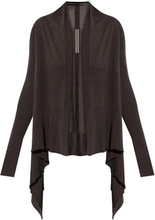Rick Owens Truien & Vesten, Dames, Bruin, M, Wol, Wollen vest