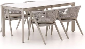 Manifesto Furniture Manifesto Valsecca/Sestino 160cm dining tuinset 5-delig