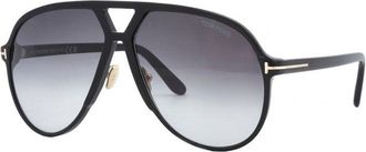 Tom Ford FT1061 01B Shiny Black/Smoke Gradient