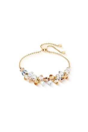 Coeur de Lion Dancing Crystals Gold Bracelet in Beige at Nordstrom