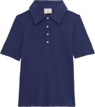 Ines De La Fressange Dames, Tops, Blauw, Maat: XL Katoen
