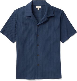 Bonobos Cabana Stretch Camp Shirt in Big Dipper at Nordstrom, Size Xx-Large