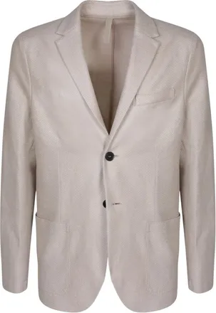Harris Wharf London Hombre, Trajes, Beige, Talla: L