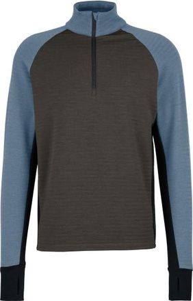 Stoic MerinoFleece260 FlenSt. Half Zip Merinopullover f&uuml;r Herren | grau