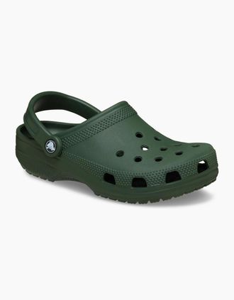 Crocs Mens Classic Mens Clogs - Field Green Synth - Size: 12