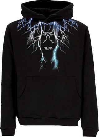 Phobia Archive Lightning Hoodie - Heren - Hoodies - Zwart - L - Katoen - Hoodies & sweatvesten