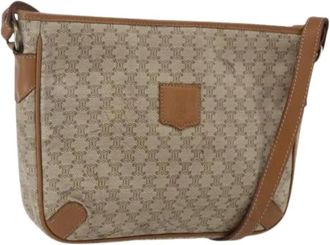 Celine Pre-owned Cross Body Bags, female, Beige, Size: ONE SIZE Pre-owned Plastic Crossbody Bag