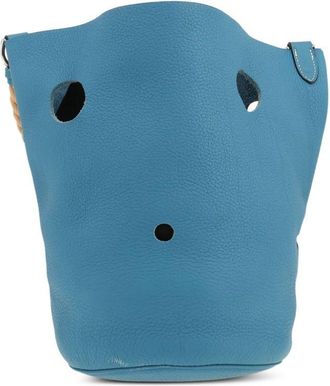 Hermès Borsa a secchiello Mangeoire 2007 - Blu