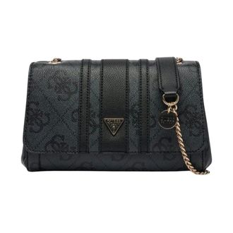 Guess Noelle II Cnvrtble XBO - Dames - Tassen - Zwart - Maat: ONE Size Leer