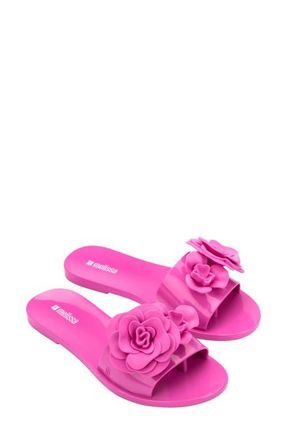 Melissa Babe Petals Slide Sandal in Lilac at Nordstrom, Size 10