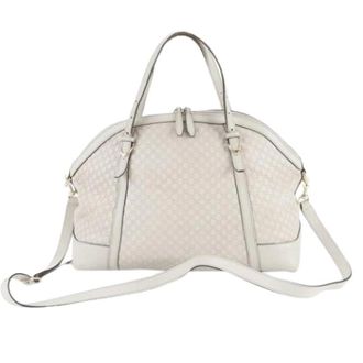Gucci Pre-owned Handbags, female, Gray, Size: ONE SIZE Pre-owned Vintage Handbag