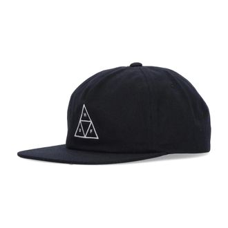 HUF Triple Triangle Snapback Pet Zwart - Heren - Petten - Zwart - ONE Size - Katoen - Accessoires
