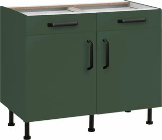 Wiho Küchen Unterschrank »Simi« Soft-Close-Funktion in Schubkästen und Auszügen, verstellbare Füsse