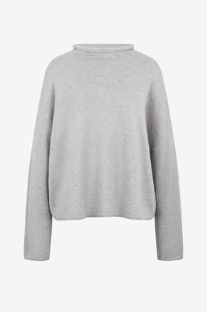 Lisa Yang Pullover mit U-Boot-Ausschnitt aus Kaschmir Sandy