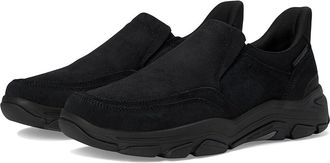 Rockport Reece Mens Shoes Black Suede : 11.5 XW (4E), Rubber/Suede