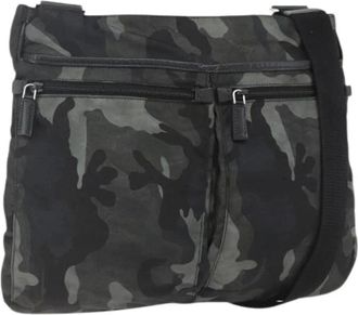 Prada Pre-owned Cross Body Bags, female, Green, Size: ONE SIZE Pre-owned Cross Body Bag