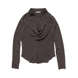 Acne Studios Overhemden, Dames, Grijs, S, Shirts Rw-Wn-Shir 000094