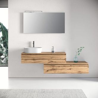 TFT Home Furniture Composizione 5 pezzi YOKA quercia