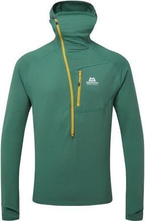 Mountain Equipment Eclipse Hooded Zip-T-Shirt - Mens in Fern at Nordstrom, Size Small