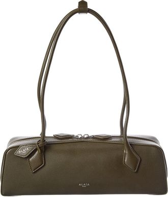 Alaia Ala&iuml;a Le Teckel Medium Leather Shoulder Bag